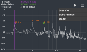 Download Advanced Spectrum Analyzer PRO Musik dan audio untuk Android tangkapan layar 2