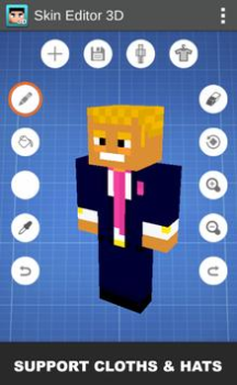 Download Skin Editor 3D for Minecraft Alat untuk Android tangkapan layar 7
