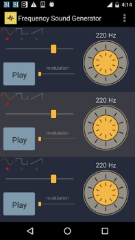 Download Frequency Sound Generator Alat untuk Android tangkapan layar 5