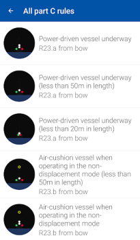 Download COLREGs Lights & shapes Pendidikan untuk Android tangkapan layar 4