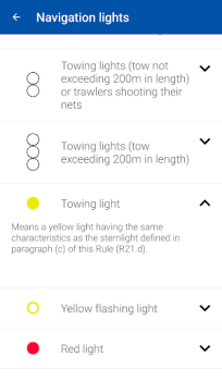 Download COLREGs Lights & shapes Pendidikan untuk Android tangkapan layar 5