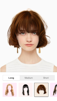 Download Hairstyle Try On Color Changer Kecantikan untuk Android tangkapan layar 4