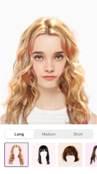 Download Hairstyle Try On Color Changer Kecantikan untuk Android tangkapan layar 6