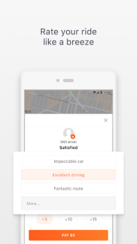 Download DiDi Rider: Affordable rides Peta dan navigasi untuk Android tangkapan layar 7