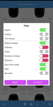 Download Mi Band 4 WatchFaces Alat untuk Android tangkapan layar 5