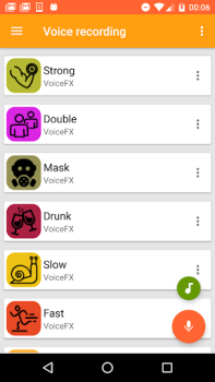 Download VoiceFX - Voice Changer with v Hiburan untuk Android tangkapan layar 4