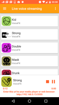 Download VoiceFX - Voice Changer with v Hiburan untuk Android tangkapan layar 6