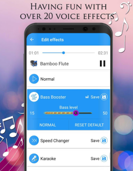 Download Voice Changer - Audio Effects Musik dan audio untuk Android tangkapan layar 3