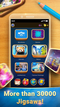 Download Magic Jigsaw Puzzles－Games HD Teka-teki untuk Android tangkapan layar 3