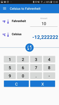 Download Celsius to Fahrenheit Convert Cuaca untuk Android tangkapan layar 2