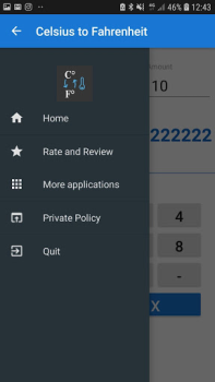Download Celsius to Fahrenheit Convert Cuaca untuk Android tangkapan layar 3