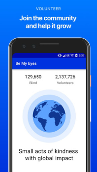 Download Be My Eyes Gaya hidup untuk Android tangkapan layar 5