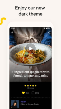 Download Kitchen Stories: Recipes Makanan dan minuman untuk Android tangkapan layar 7