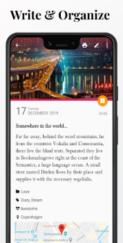 Download Diaro - Diary Journal Notes Gaya hidup untuk Android tangkapan layar 5