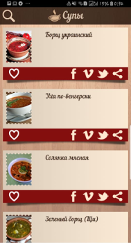 Download Кулинарная книга. Рецепты Makanan dan minuman untuk Android tangkapan layar 2