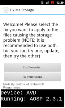 Download Actually Sufficient Storage (R Alat untuk Android tangkapan layar 2