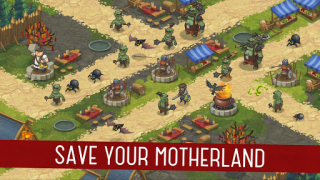 Download Orcs Warriors: Offline Tower Defense Strategi untuk Android tangkapan layar 2