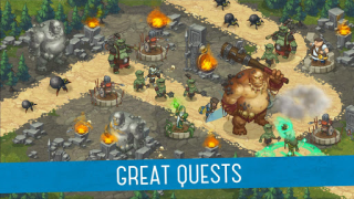 Download Orcs Warriors: Offline Tower Defense Strategi untuk Android tangkapan layar 3