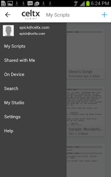 Download Celtx Script Kerja untuk Android tangkapan layar 3