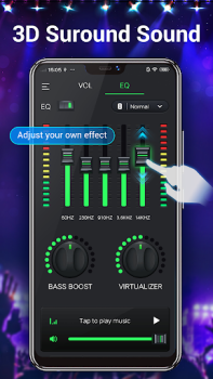 Download Equalizer & Bass Booster,Music Musik dan audio untuk Android tangkapan layar 2
