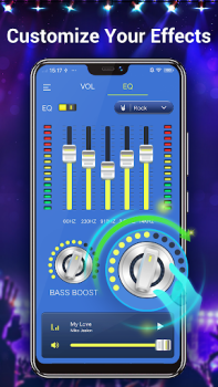 Download Equalizer & Bass Booster,Music Musik dan audio untuk Android tangkapan layar 3
