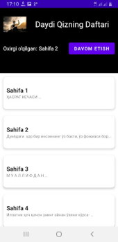 Download Daydi Qizning Daftari Buku dan Referensi untuk Android tangkapan layar 3