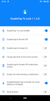Download Double Tap Screen On and Off Alat untuk Android tangkapan layar 2