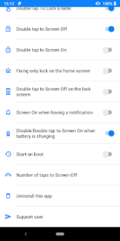 Download Double Tap Screen On and Off Alat untuk Android tangkapan layar 3