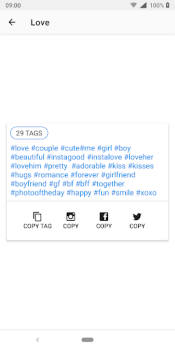 Download HashTags for Instagram Sosial untuk Android tangkapan layar 4