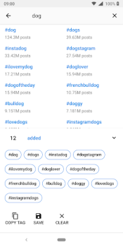 Download HashTags for Instagram Sosial untuk Android tangkapan layar 6