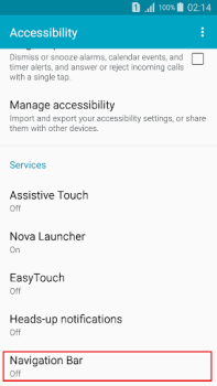 Download Navigation Bar - NavBar Alat untuk Android tangkapan layar 3