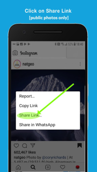 Download Repost for Instagram - JaredCo Alat untuk Android tangkapan layar 2