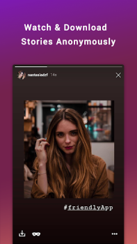 Download Friendly For Instagram Sosial untuk Android tangkapan layar 2