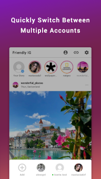 Download Friendly For Instagram Sosial untuk Android tangkapan layar 6