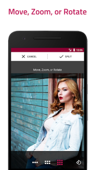 Download PhotoSplit Grid Maker Sosial untuk Android tangkapan layar 3