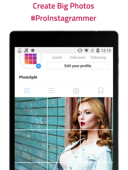 Download PhotoSplit Grid Maker Sosial untuk Android tangkapan layar 6