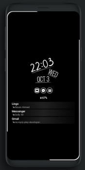 Download Always On Edge Personalisasi untuk Android tangkapan layar 7