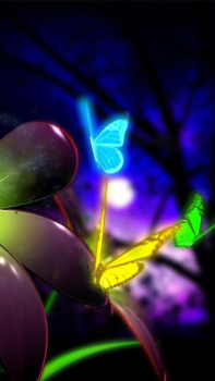 Download Butterflies Live Wallpaper Personalisasi untuk Android tangkapan layar 5