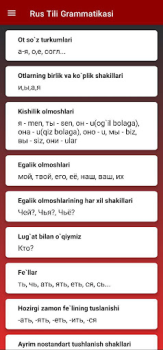 Download Rus Tilini O`rganamiz Buku dan Referensi untuk Android tangkapan layar 4