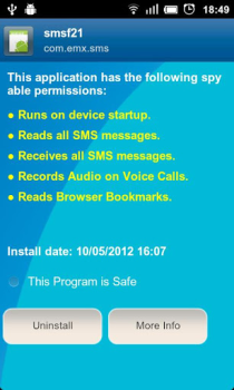 Download Anti Spy Mobile Free Alat untuk Android tangkapan layar 5