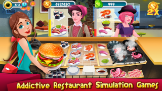 Download Cooking Games Kitchen Rising: Cooking Chef Master Permainan kasual untuk Android tangkapan layar 2