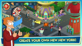 Download Futurama: Worlds of Tomorrow Petualangan untuk Android tangkapan layar 2