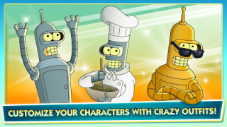Download Futurama: Worlds of Tomorrow Petualangan untuk Android tangkapan layar 3