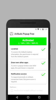 Download AirBuds Popup - airpod battery Alat untuk Android tangkapan layar 3