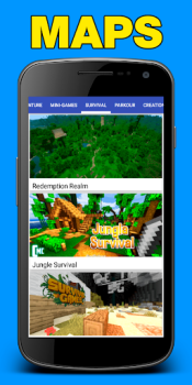 Download Maps for Minecraft PE Hiburan untuk Android tangkapan layar 3