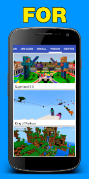 Download Maps for Minecraft PE Hiburan untuk Android tangkapan layar 4