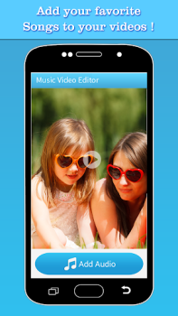 Download Music Video Editor Add Audio Pemutar & Editor Video untuk Android tangkapan layar 2