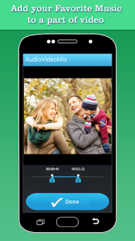 Download Music Video Editor Add Audio Pemutar & Editor Video untuk Android tangkapan layar 4