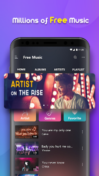 Download Music Player - Mp3 Player Musik dan audio untuk Android tangkapan layar 2
