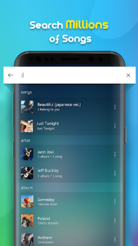 Download Music Player - Mp3 Player Musik dan audio untuk Android tangkapan layar 3